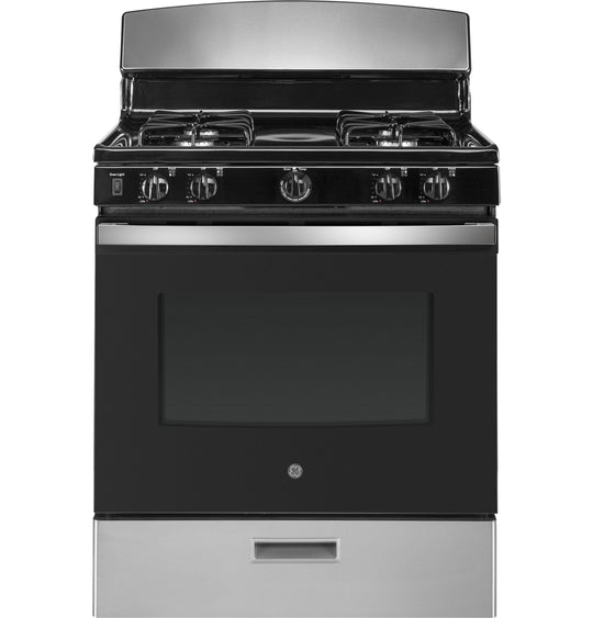 Ge Appliances JGBS30RETSS Ge® 30" Free-Standing Gas Range