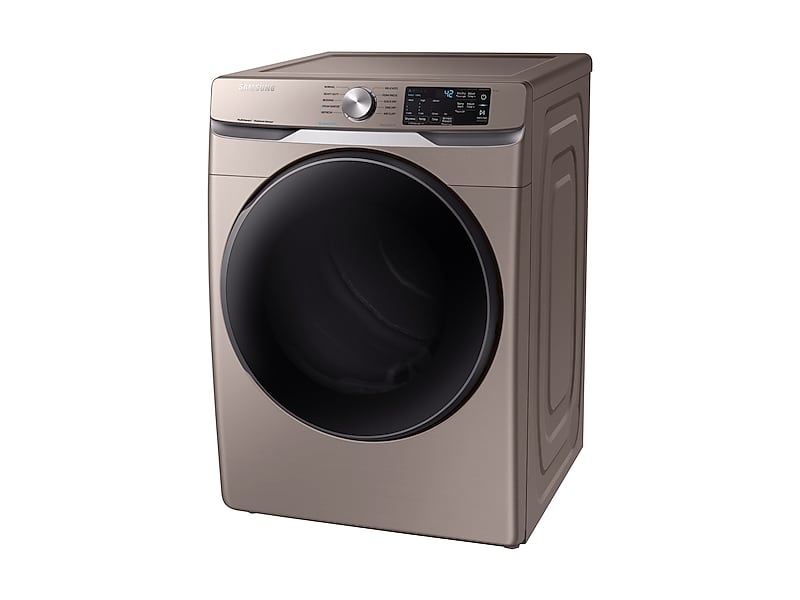 Samsung DVE45R6100C 7.5 Cu. Ft. Electric Dryer With Steam Sanitize+ In Champagne
