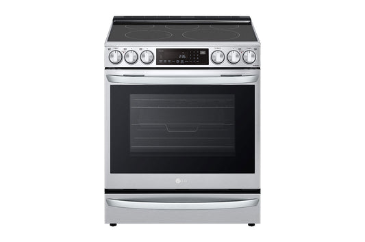 Lg LSEL6337F 6.3 Cu Ft. Smart Wi-Fi Enabled Probake Convection® Instaview® Electric Slide-In Range With Air Fry