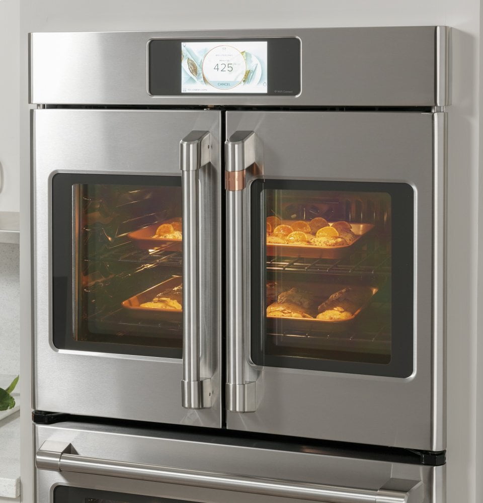 Cafe CTD90FP2NS1 Café Professional Series 30" Smart Built-In Convection French-Door Double Wall Oven