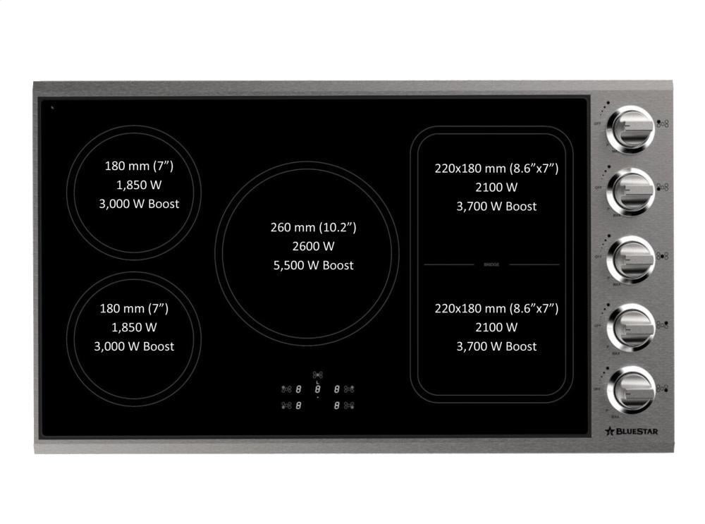 Bluestar BSP36INDCKT 36 Turn Induction Cooktop