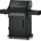 Napoleon Bbq RSE425RSIBPK1PHM Phantom Rogue Se 425 Rsib With Infrared Side And Rear Burners , Propane, Satin Black