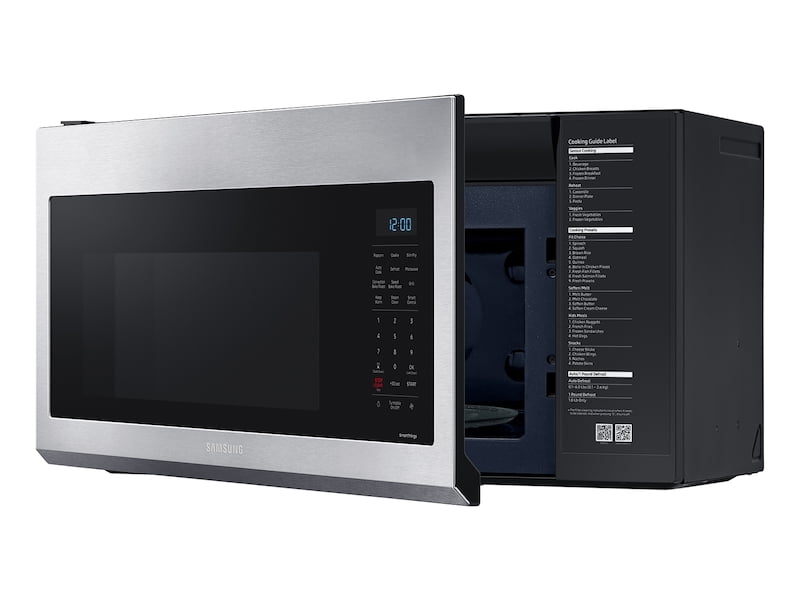 Samsung MC17T8000CS 1.7 Cu. Ft. Over-The-Range Microwave With Convection And Slim Fry&#8482; In Stainless Steel