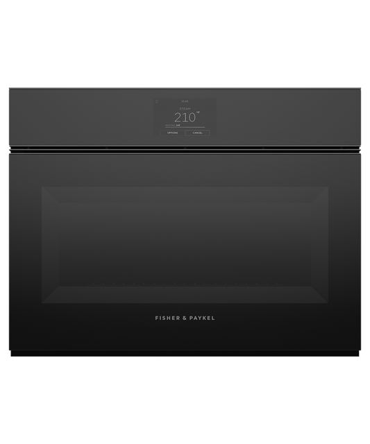 Fisher & Paykel OS24NMTNB1 Combination Steam Oven, 24", 23 Function