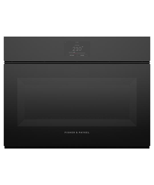Fisher & Paykel OS24NMTNB1 Combination Steam Oven, 24", 23 Function