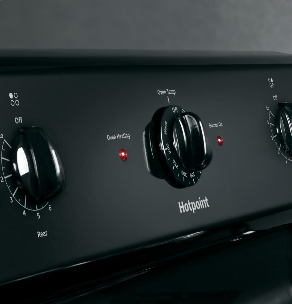 Hotpoint RBS160DMBB Hotpoint® 30" Free-Standing Electric Range