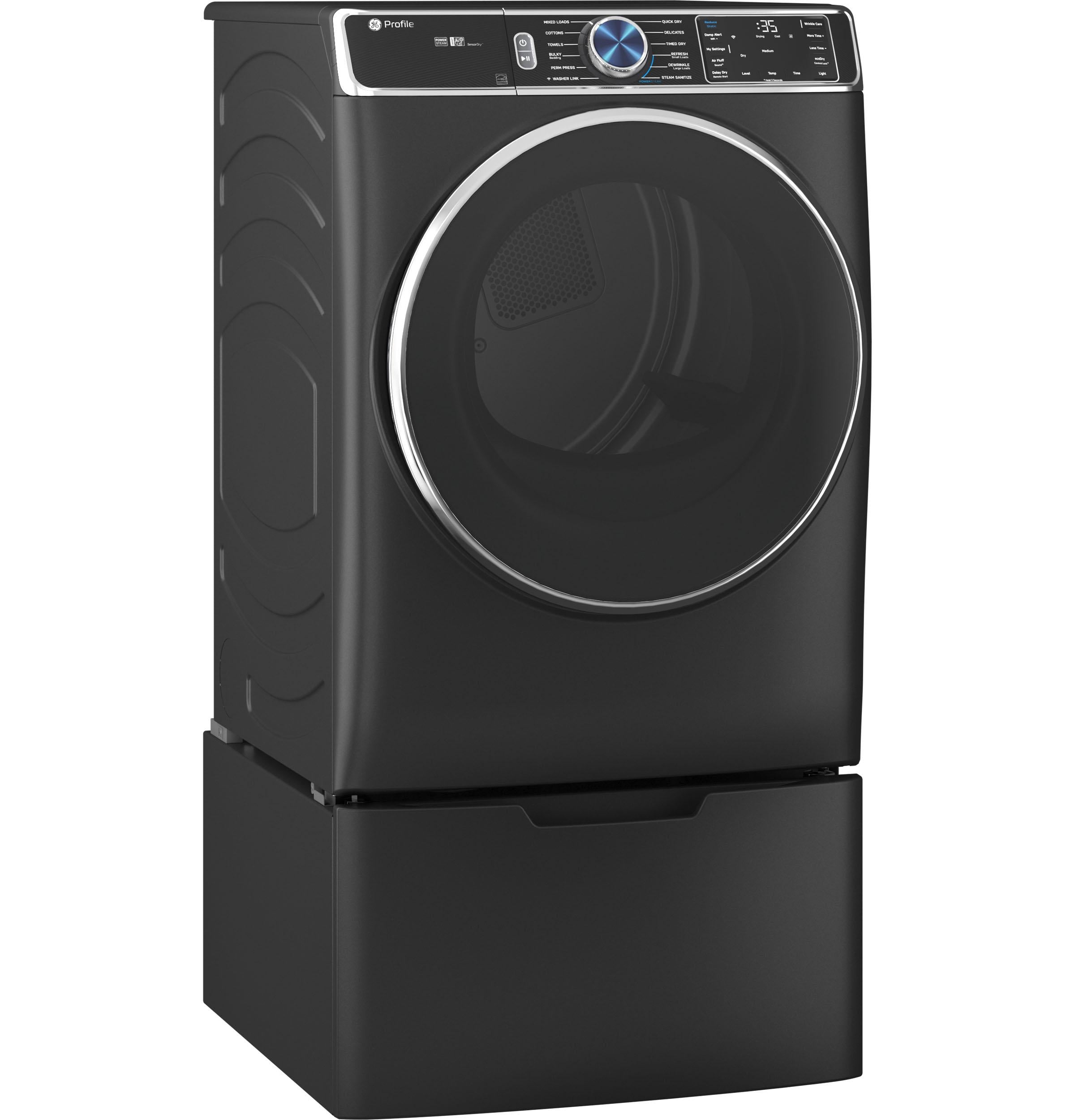 Ge Appliances PFD95ESPTDS Ge Profile™ 7.8 Cu. Ft. Capacity Smart Front Load Electric Dryer With Steam And Sanitize Cycle