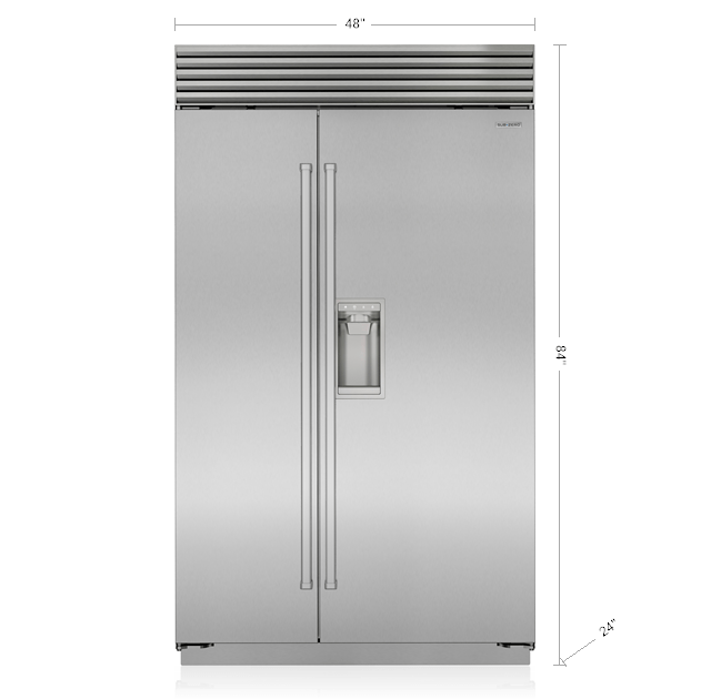 Sub-Zero CL4850SDST 48" Classic Side-By-Side Refrigerator/Freezer With Dispenser