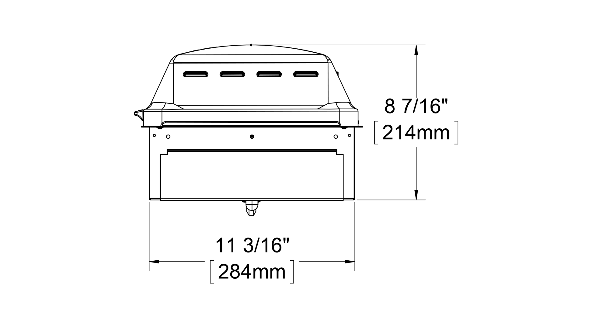 Kenyon B70760 Vdc 48V Built-In Grill