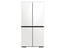 Samsung RF29A967535 29 Cu. Ft. Smart Bespoke 4-Door Flex™ Refrigerator With Customizable Panel Colors In White Glass
