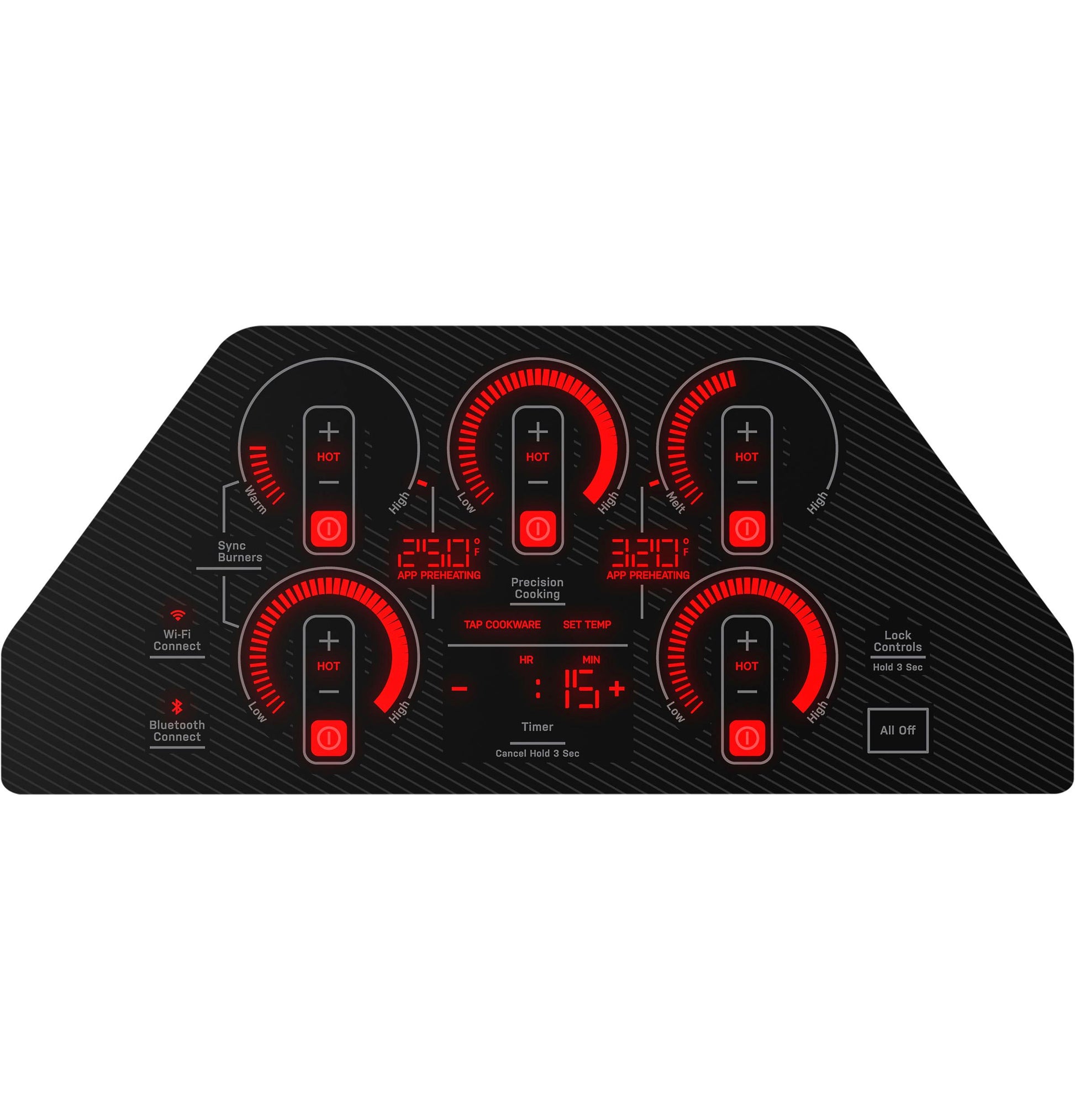 Ge Appliances PHP9036DTBB Ge Profile™ 36" Built-In Touch Control Induction Cooktop