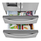 Lg LRMXC2206S 22 Cu Ft. Smart Counter Depth Double Freezer Refrigerator With Craft Ice™