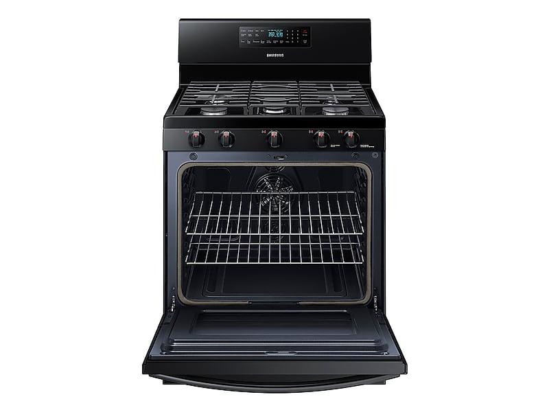 Samsung NX58M5600SB 5.8 Cu. Ft. Freestanding Gas Range With Convection In Black