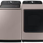 Samsung WA52A5500AC 5.2 Cu. Ft. Large Capacity Smart Top Load Washer With Super Speed Wash In Champagne