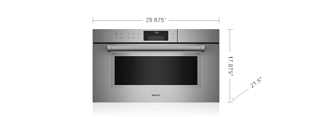 Wolf CSO30PMSPH 30" M Series Professional Convection Steam Oven