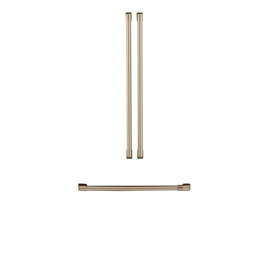 Cafe CXMA3H3PNBZ Café Refrigeration Handle Kit - Brushed Bronze