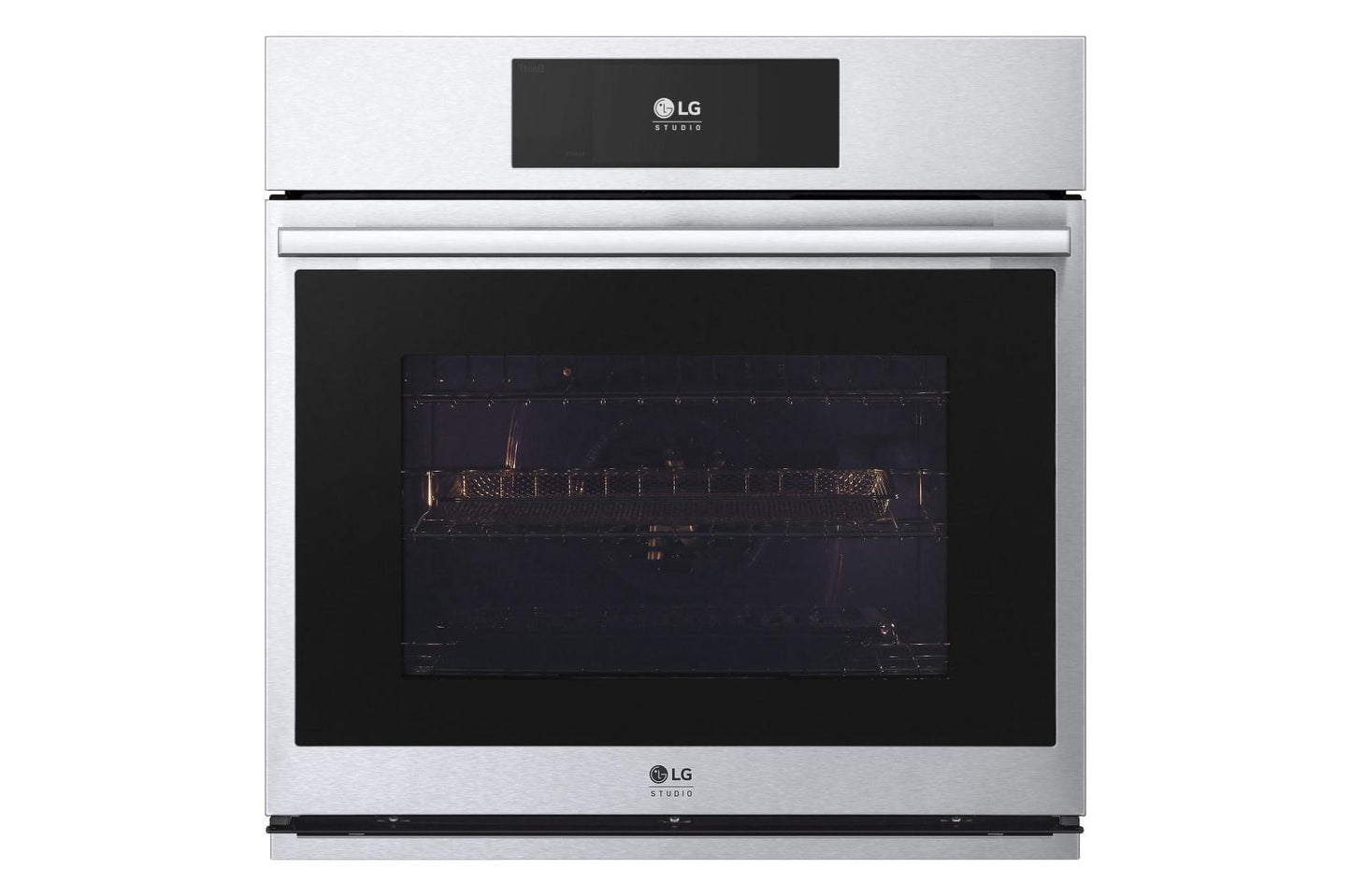 Lg WSES4728F Lg Studio 4.7 Cu. Ft. Smart Instaview® Electric Single Built-In Wall Oven With Air Fry & Steam Sous Vide