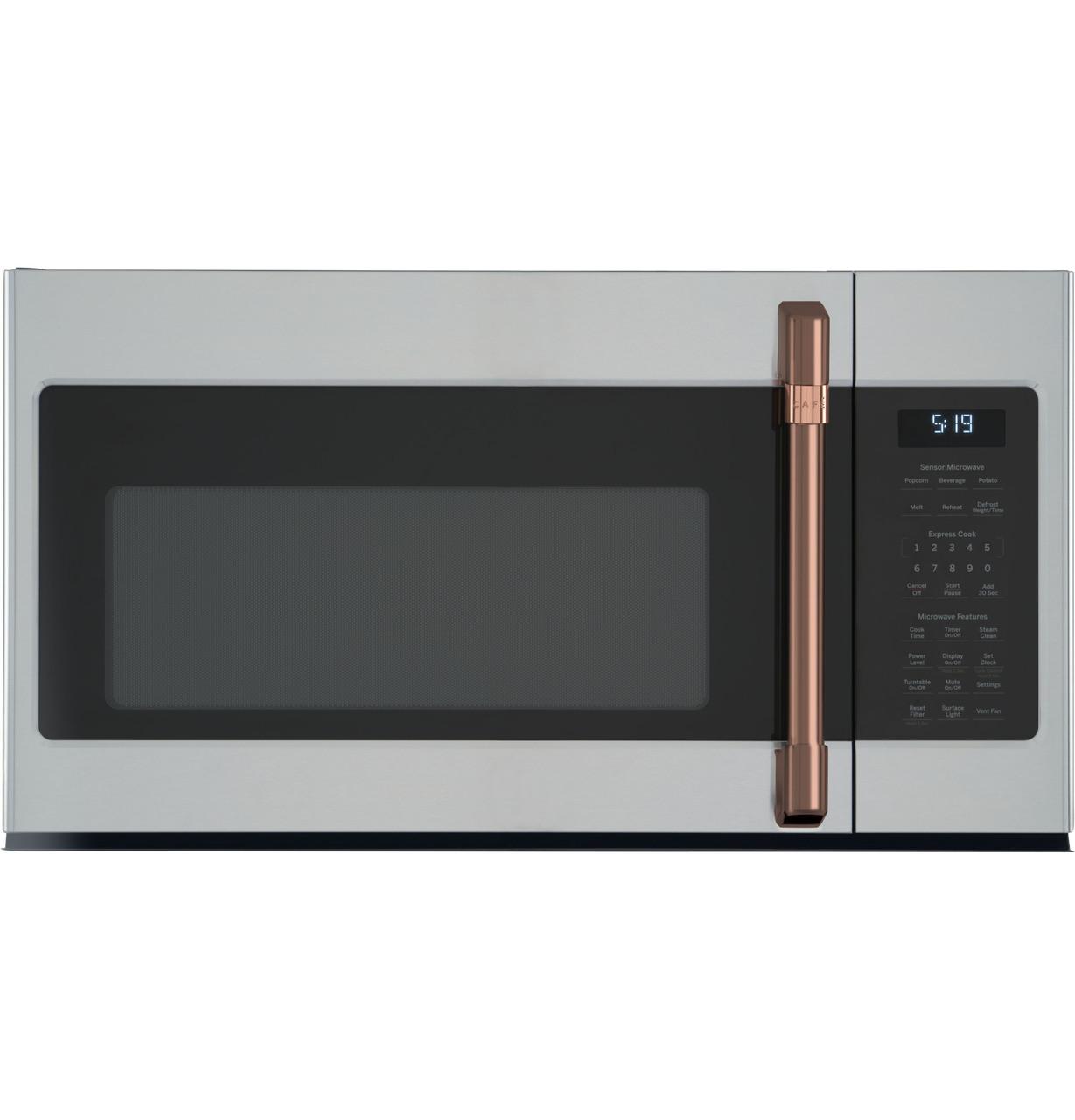 Cafe CVM519P2PS1 Café™ 1.9 Cu. Ft. Over-The-Range Microwave Oven