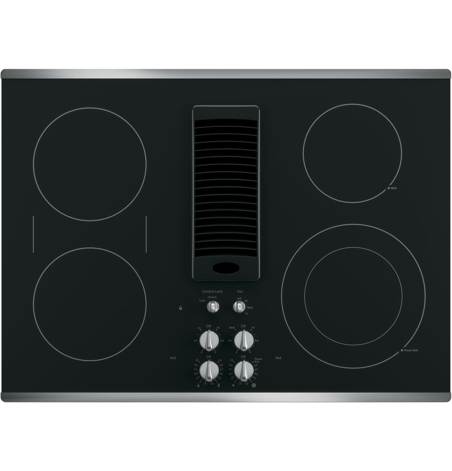 Ge Appliances PP9830SJSS Ge Profile&#8482; 30" Downdraft Electric Cooktop