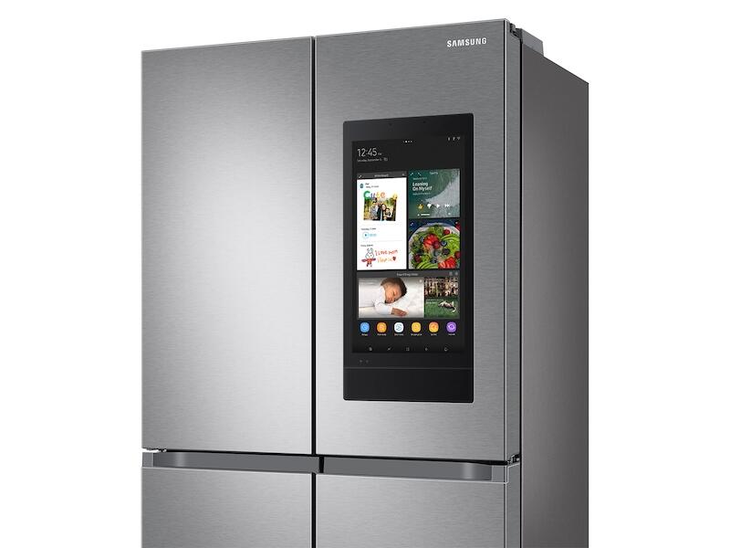 Samsung RF23A9771SR 23 Cu. Ft. Smart Counter Depth 4-Door Flex™ Refrigerator With Family Hub™ And Beverage Center In Stainless Steel