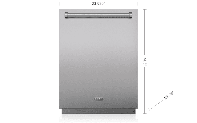 Cove DW2450WS 24" Dishwasher With Water Softener - Panel Ready