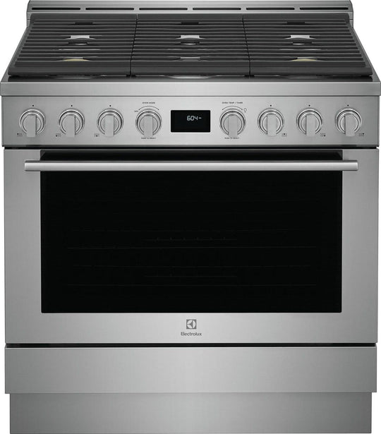 Electrolux ECFG3668AS Electrolux 36" Front Control Freestanding Gas Range