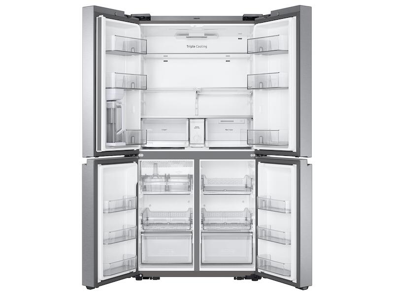 Samsung RF23A9071SR 23 Cu. Ft. Smart Counter Depth 4-Door Flex™ Refrigerator With Autofill Water Pitcher And Dual Ice Maker In Stainless Steel