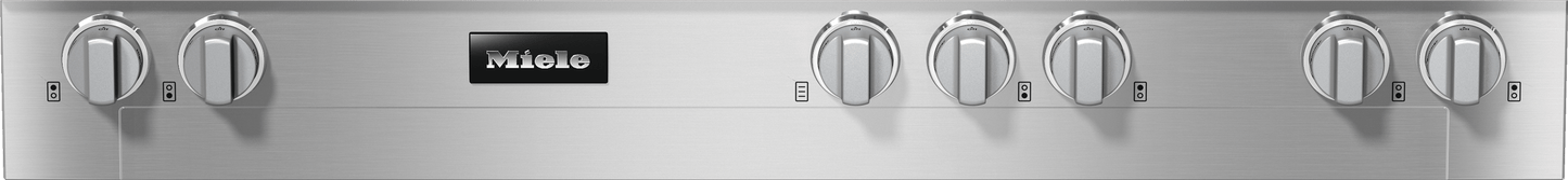 Miele KMR13563GGDEDSTCLSTCLEANSTEEL Kmr 1356-3 G Gd Edst/Clst - Rangetop With Burners And Griddle For Versatility And Performance