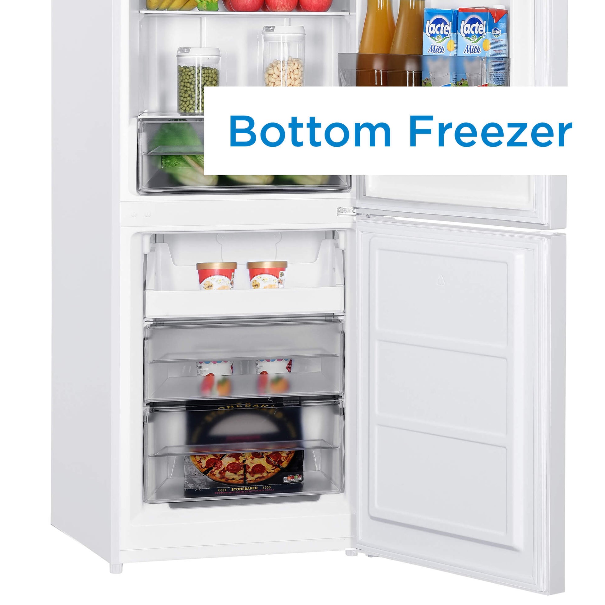 Danby DBMF100B1WDB Danby 10 Cu Ft Bottom Mount Refrigerator