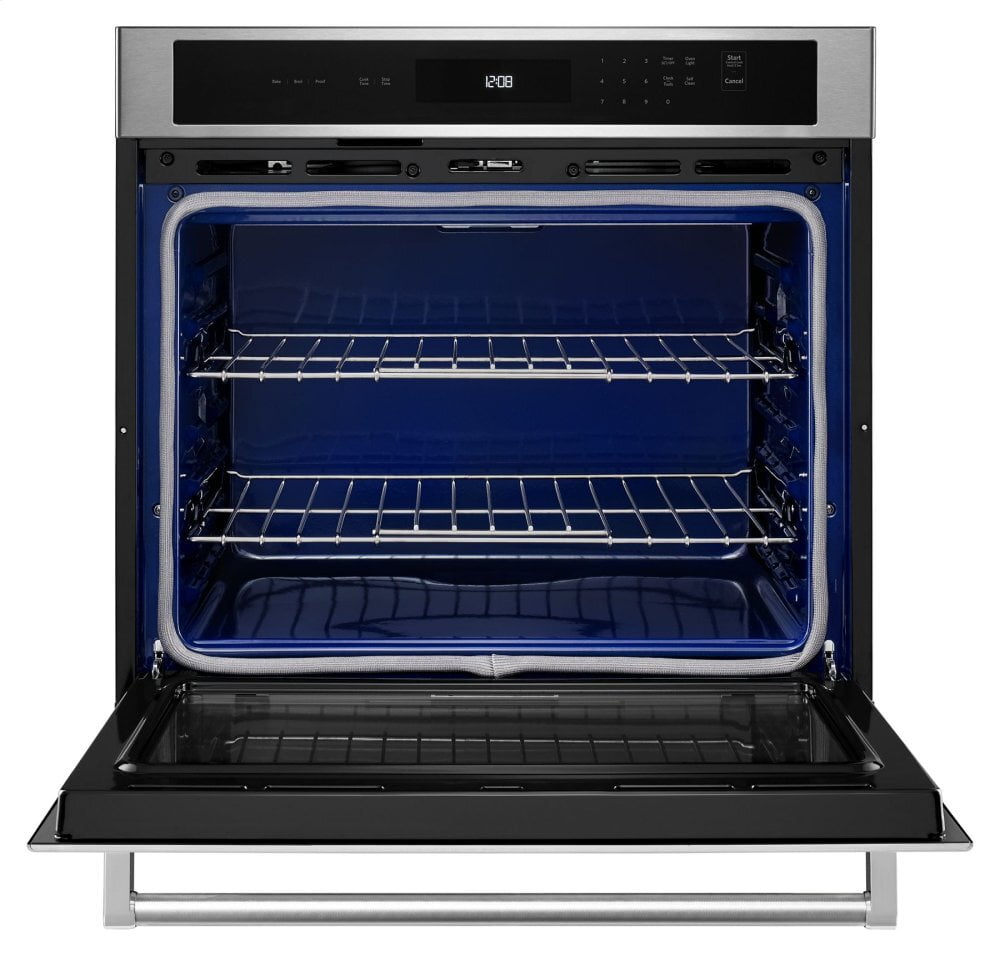 Kitchenaid KOST107ESS 27" Single Wall Oven® With Even-Heat&#8482; Thermal Bake/Broil - Stainless Steel