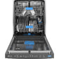 Ge Appliances PDT715SYVFS Ge Profile™ Fingerprint Resistant Top Control With Stainless Steel Interior Dishwasher With Microban™ Antimicrobial Protection With Sanitize Cycle