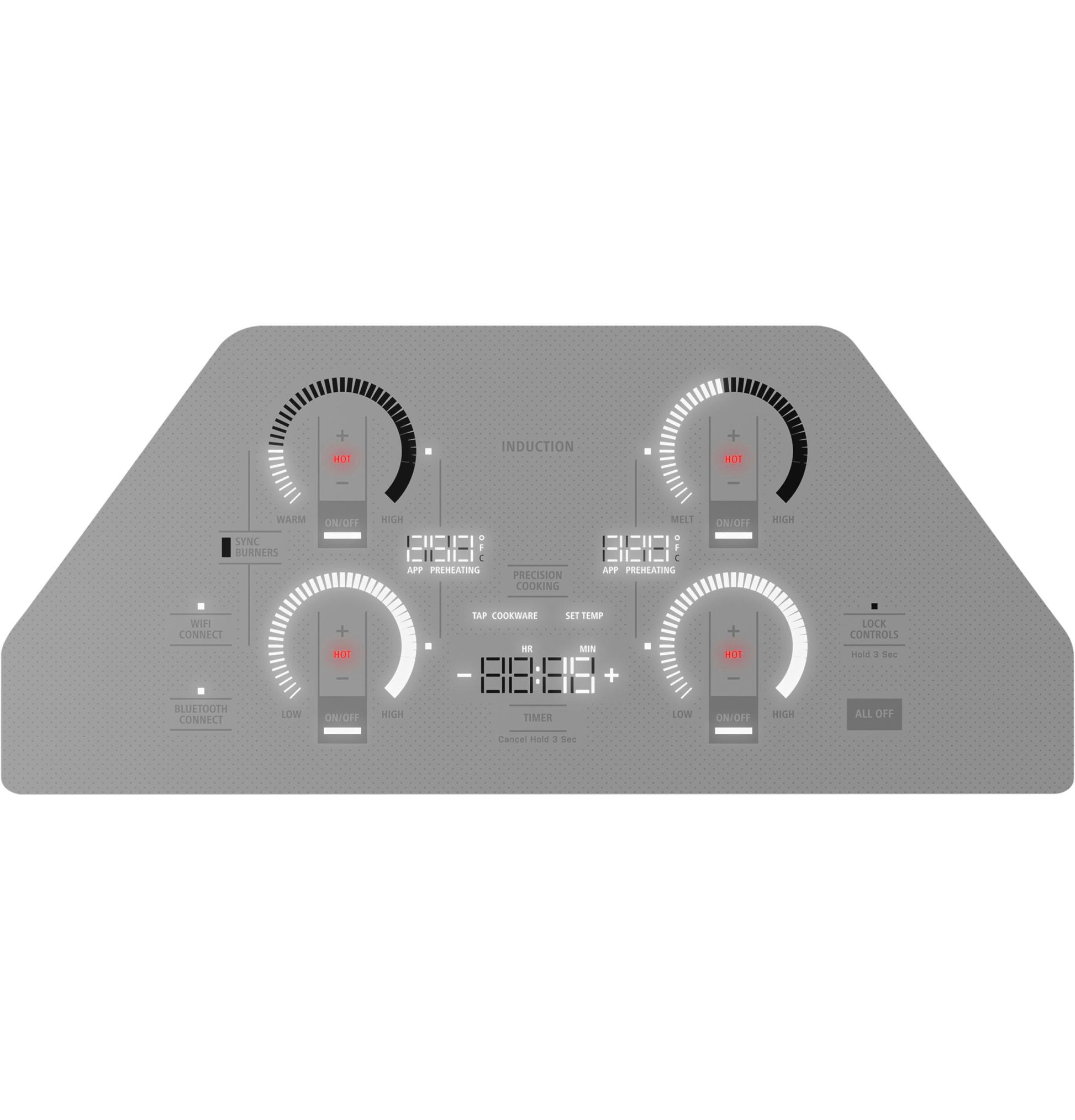 Monogram ZHU30RSTSS Monogram 30" Induction Cooktop