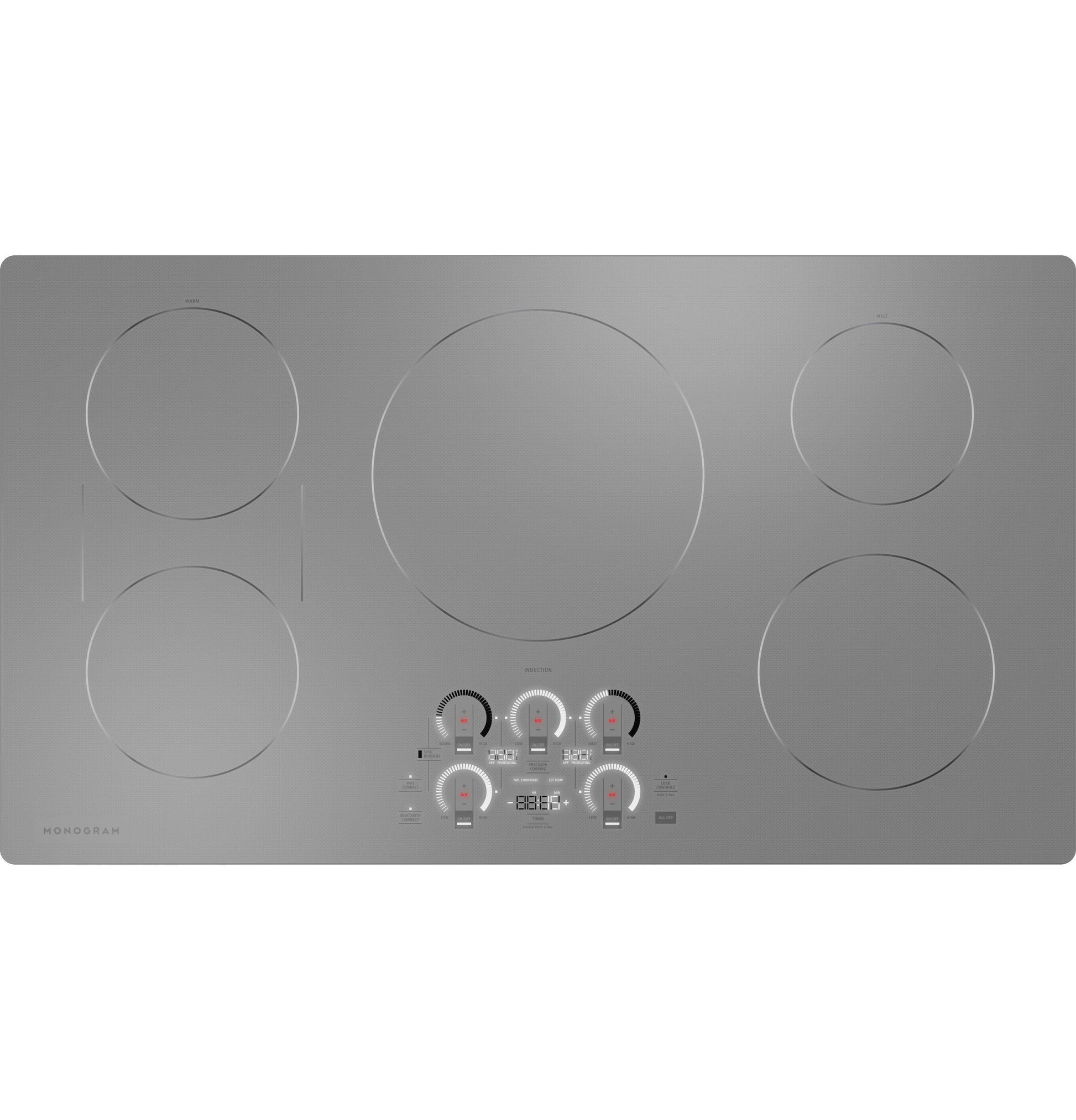Monogram ZHU36RSTSS Monogram 36" Induction Cooktop