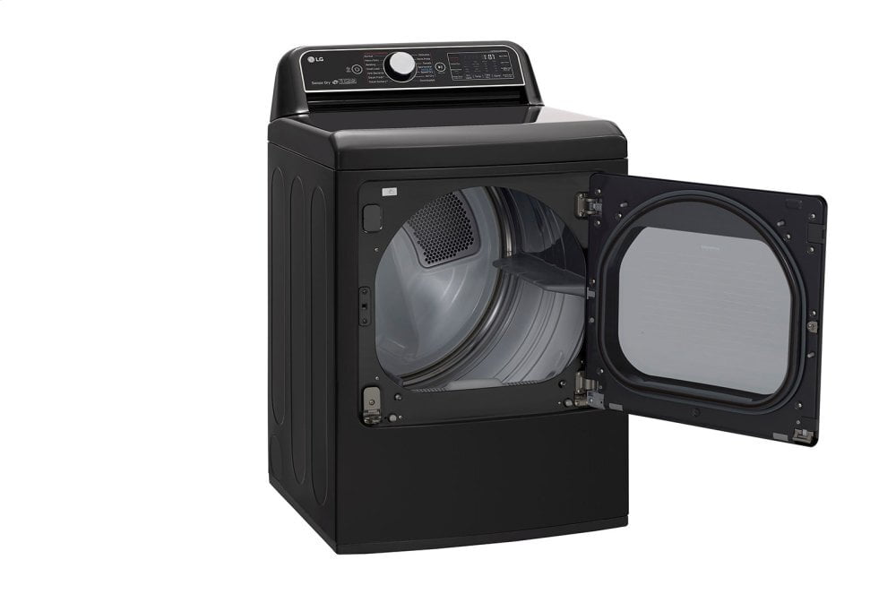 Lg DLEX7900BE 7.3 Cu.Ft. Smart Wi-Fi Enabled Electric Dryer With Turbosteam&#8482;