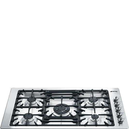 Smeg PGFU36X 36" Built-In Gas Cooktop
