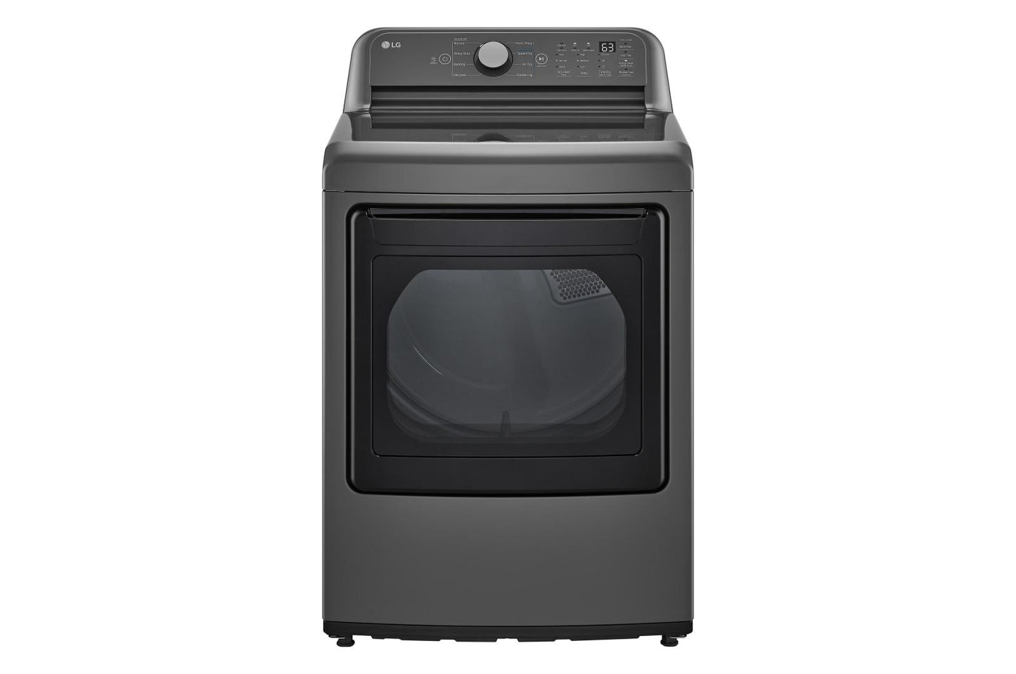Lg DLG7151M 7.3 Cu. Ft. Top Load Energy Star Gas Dryer With Sensor Dry, Flowsense® & Clean Filter Indicators