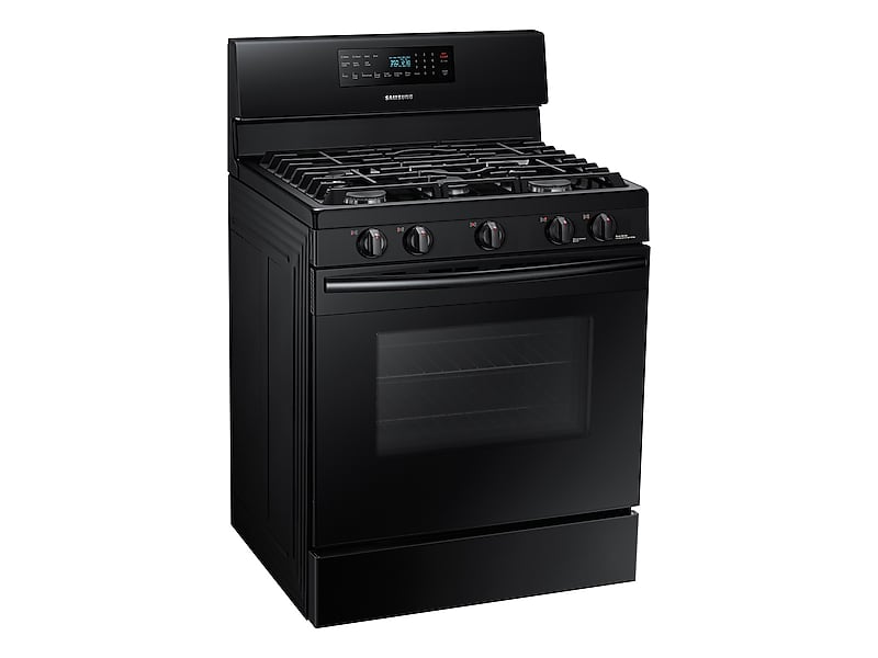 Samsung NX58M5600SB 5.8 Cu. Ft. Freestanding Gas Range With Convection In Black