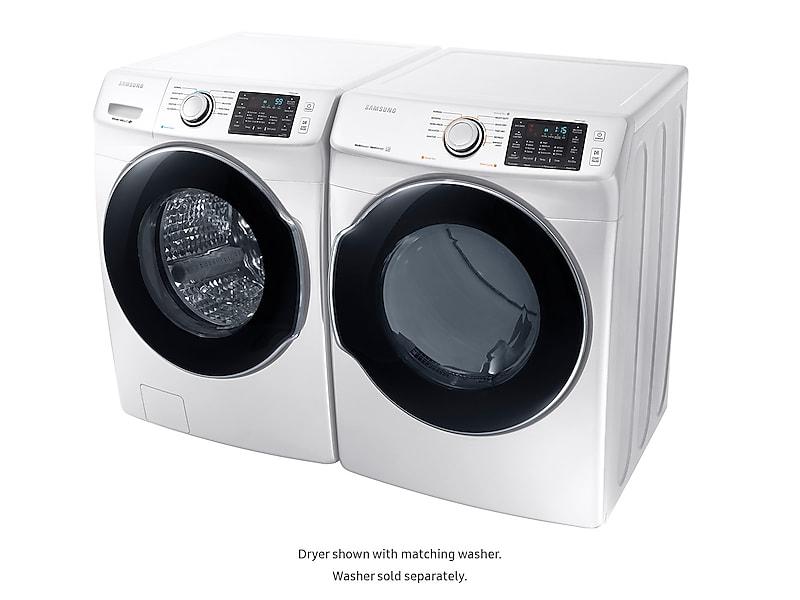 Samsung DVE45M5500W 7.5 Cu. Ft. Electric Dryer In White