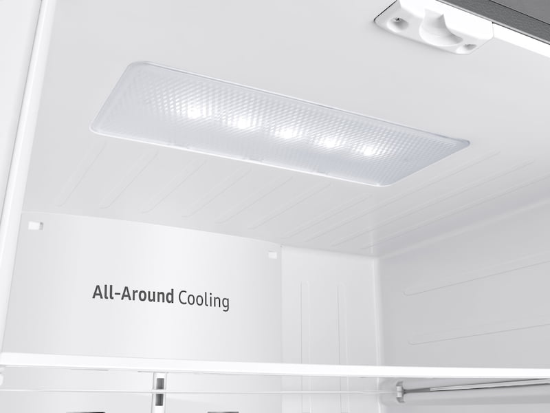 Samsung RF27T5201SR 27 Cu. Ft. Large Capacity 3-Door French Door Refrigerator With External Water & Ice Dispenser In Stainless Steel