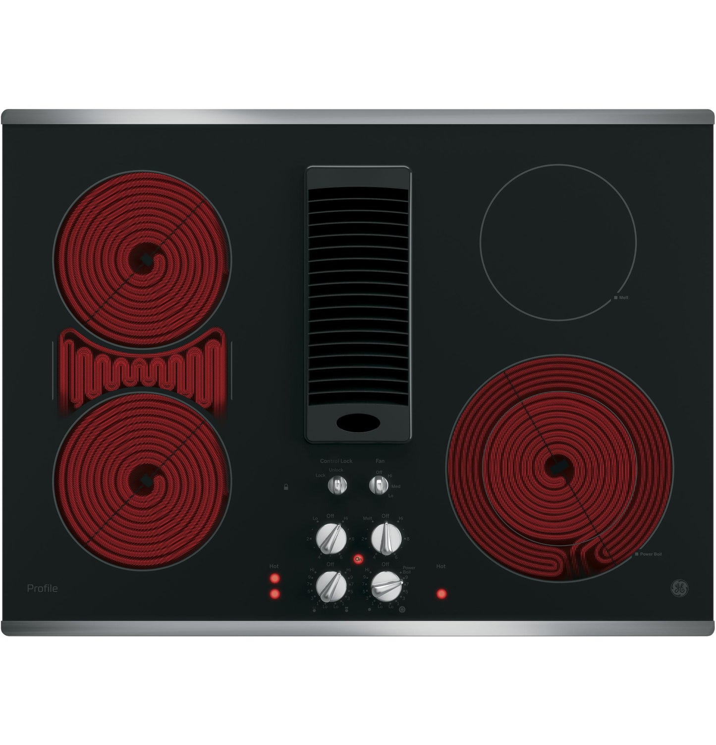 Ge Appliances PP9830SRSS Ge Profile&#8482; 30" Downdraft Electric Cooktop
