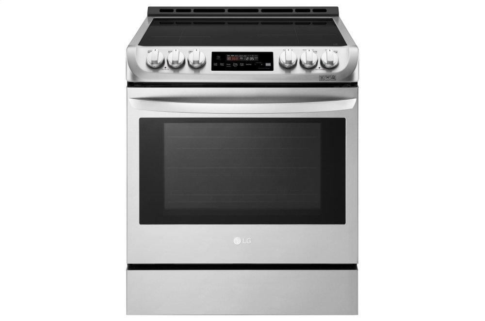 Lg LSE4616ST 6.3 Cu. Ft. Smart Wi-Fi Enabled Induction Slide-In Range With Probake Convection® And Easyclean®