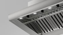 Xo Appliance XOGV48S Outdoor Hood, 48Inw, 33Ind, 18Int, 1200Cfm, Leds, Pro Baffle Filters