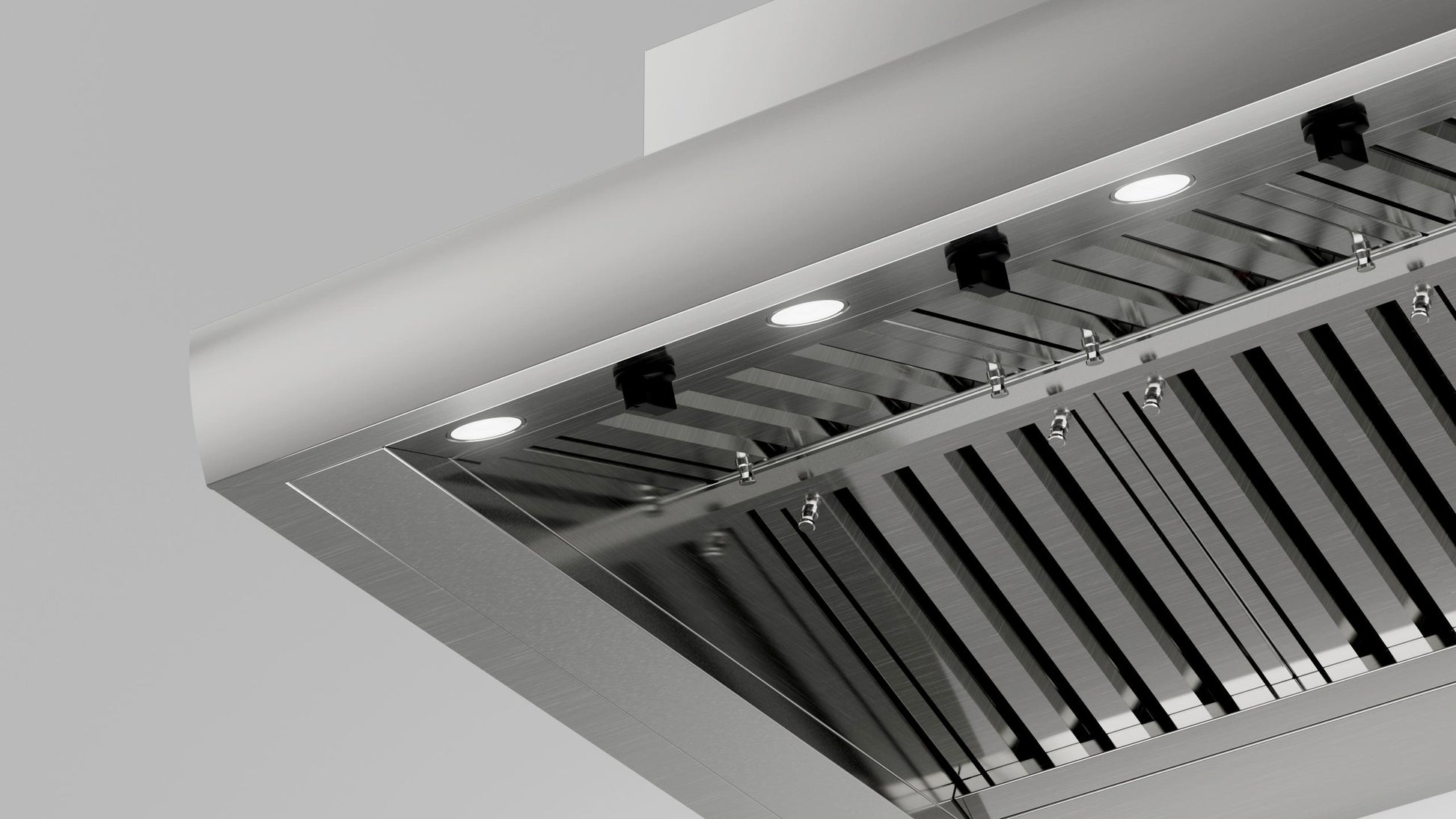 Xo Appliance XOGV42S Outdoor Hood, 42Inw, 33Ind, 18Int, 1200Cfm, Leds, Pro Baffle Filters