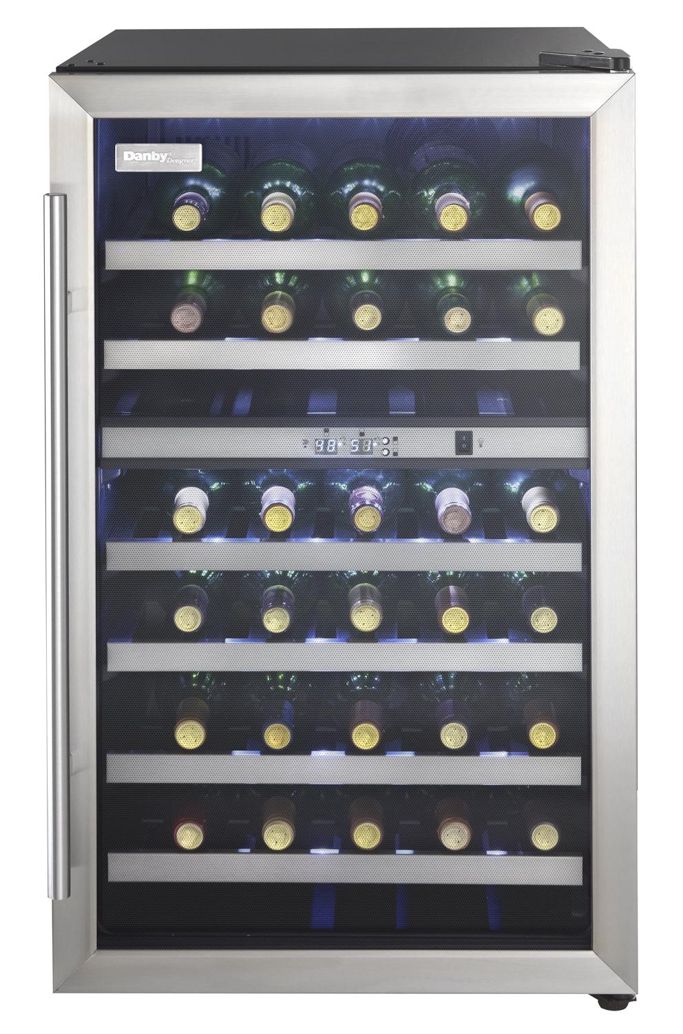 Danby DWC114BLSDD Danby Designer 38 Bottle Wine Cooler