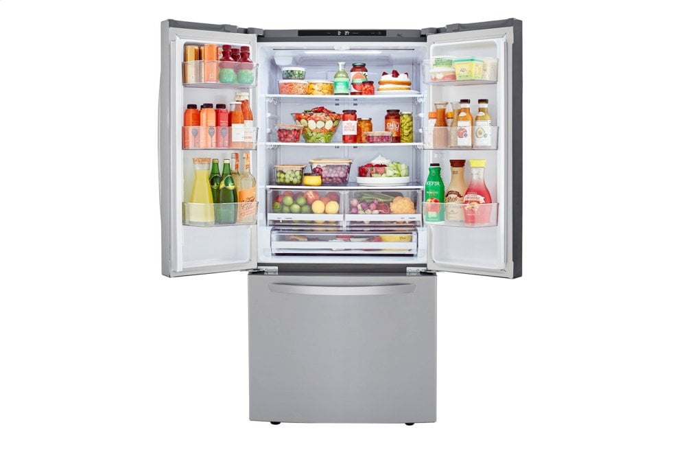 Lg LRFCS2503S 25 Cu. Ft. French Door Refrigerator