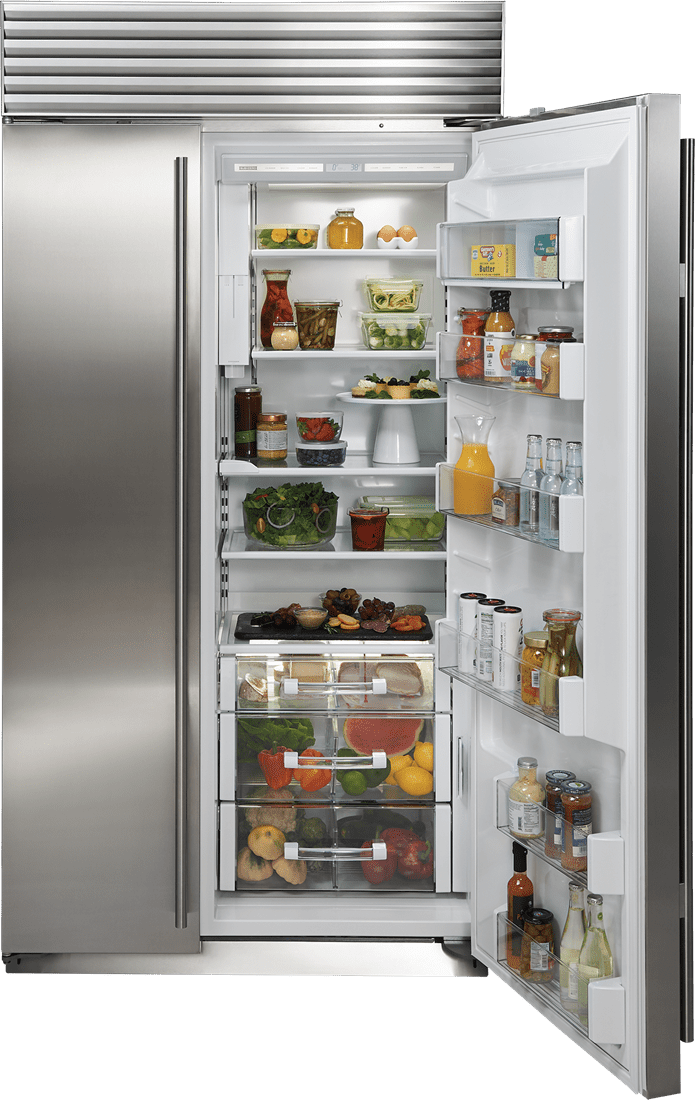 Sub-Zero BI42SIDSPH 42" Classic Side-By-Side Refrigerator/Freezer With Internal Dispenser