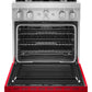 Kitchenaid KFDC500JPA Kitchenaid® 30'' Smart Commercial-Style Dual Fuel Range With 4 Burners - Passion Red