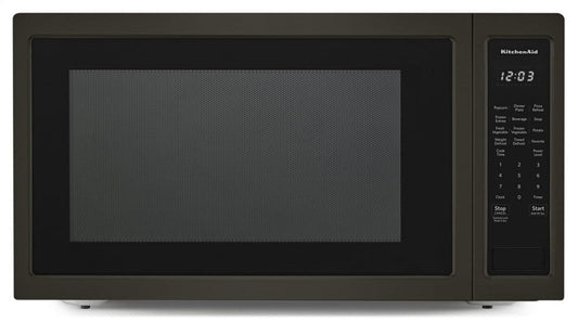 Kitchenaid KMCS3022GBS 24" Countertop Microwave Oven With Printshield™ Finish - 1200 Watt - Black Stainless