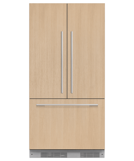 Fisher & Paykel RS36A72J1N Integrated French Door Refrigerator Freezer, 36", Ice