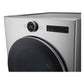 Lg DLGX5501V 7.4 Cu. Ft. Ultra Large Capacity Smart Front Load Gas Dryer With Sensor Dry & Steam Technology